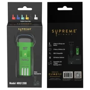 Supreme Trimmer Recharge Replacement Battery