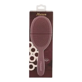 Framar Dark Academia Detangle Brush Maroon