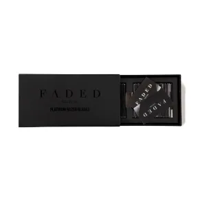 Faded Culture Platinum Double Edge Razor Blades