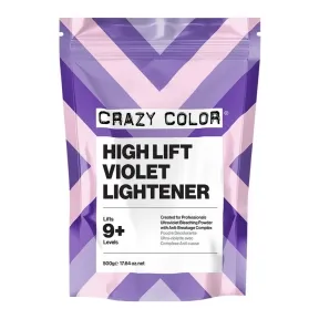 Crazy Color High Lift Violet Lightener Bleach 500g