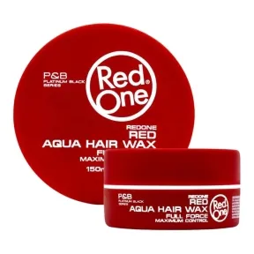 RedOne Hair Styling Aqua Hair Wax Red 150ml