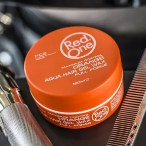 RedOne Hair Styling Aqua Hair Gel Wax Orange 150ml