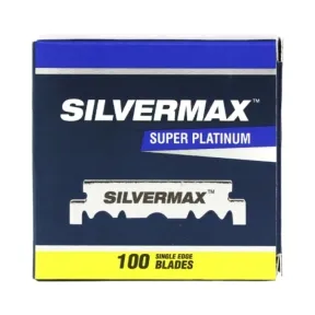 Silvermax Super Platinum Razor Blades 100 Pack