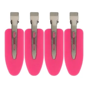 BarberBro. Creaseless Hair Clips Set Pink - 4 Pack