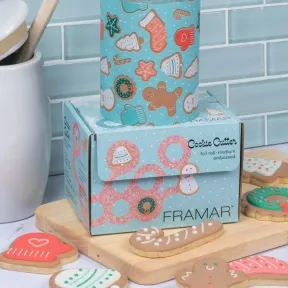 Framar Cookie Cutter Embossed Foil Roll 100m