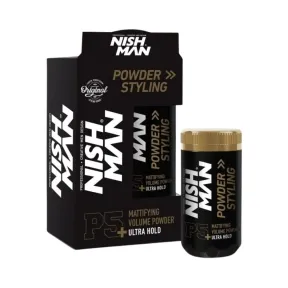 Nishman Hair Styling Powder P5 Ultra Hold 20g