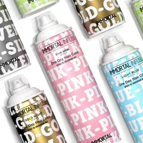 Immortal Infuse One Day Hair Color Spray Gold Night 200ml