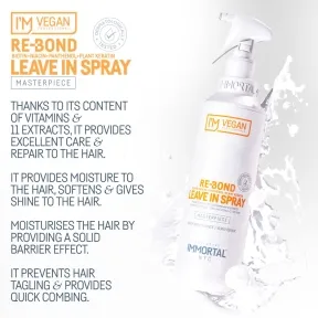 Immortal NYC Re-Bond Leave-In Spray 250ml