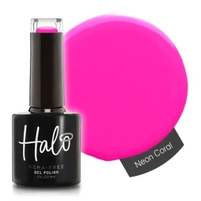 Halo Gel Nail Polish 8ml - Neon Coral