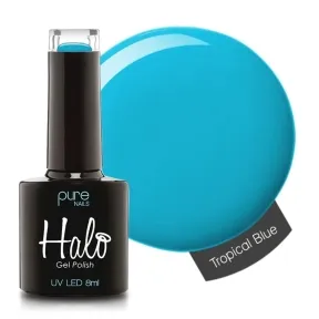 Halo Gel Nail Polish 8ml - Tropical Blue