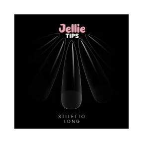 Halo Jellie Nail Tips Stiletto (Long)