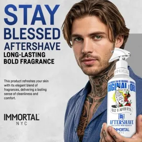 Immortal NYC Stay Blessed 05 Barber Aftershave Cologne 500ml