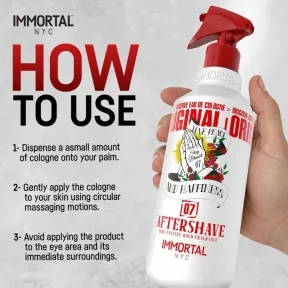 Immortal NYC Stay Blessed 07 Barber Aftershave Cologne 500ml