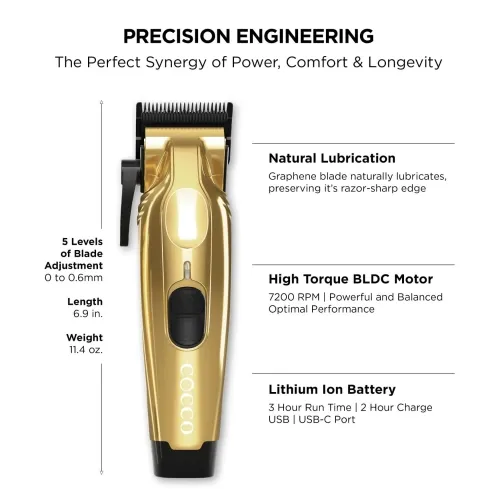 Cocco Veloce Pro Clipper - Gold