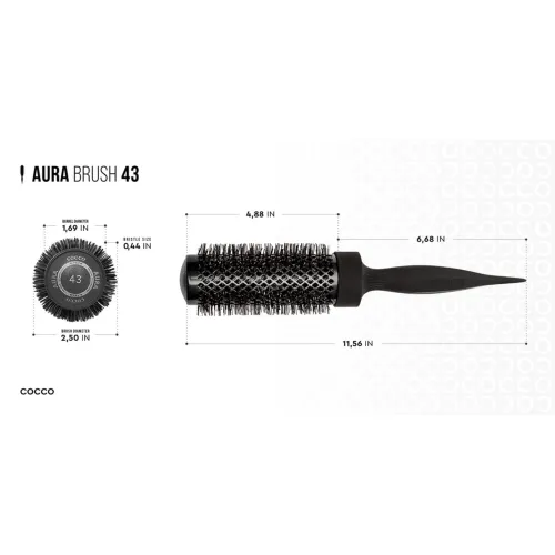 Cocco Aura Brush Set - Green