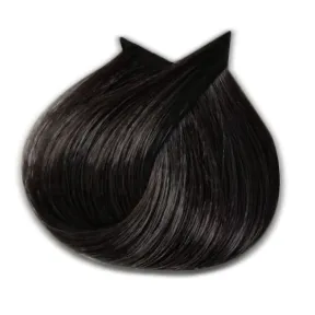 3deluxe Professional Permanent Hair Colour 4.12 Ash Irisee Brown 100ml