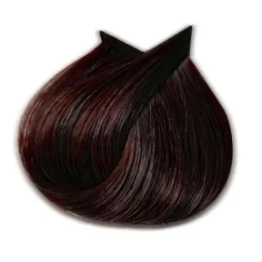 3deluxe Professional Permanent Hair Colour 4.5 Mahogany Brown 100ml