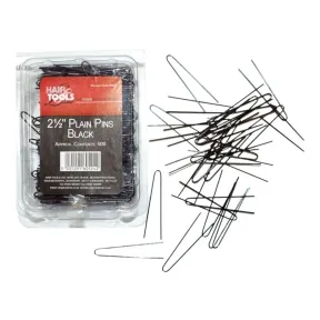 HairTools 2.5 Inch Plain Pins Pack Of 500