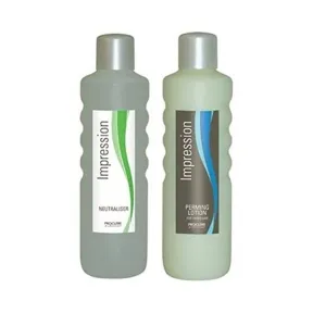 Proclere Impression Perming Lotion and Neutraliser Tinted Hair1000ml
