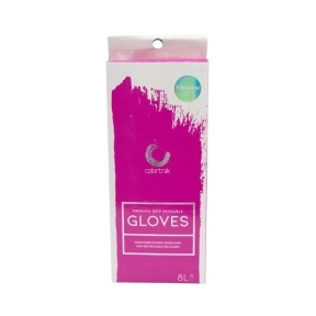 Colortrak Reusable Latex Salon Gloves 20 Pack - Small