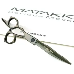 Matakki Black Ninja Professional Hair Cutting Scissor (Left Handed)