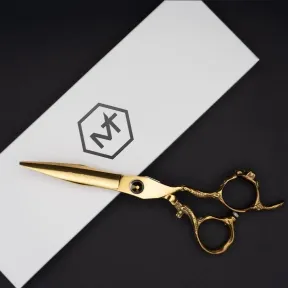 Matakki Beast Titanium Professional Hair Cutting Scissor Limited Edition Gold - 6 Inch