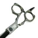 Matakki Black Ninja Professional Haircutting Scissors 6 inch